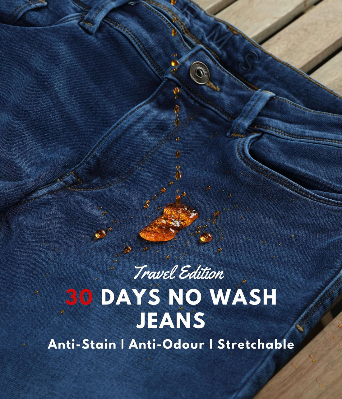 Man's premium quality branded jeans