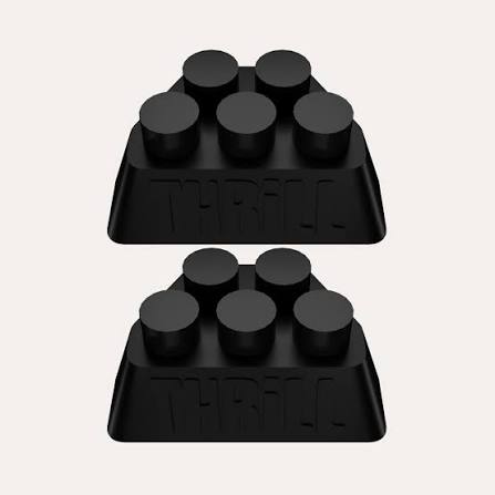 2 pics Turbo Thrill V5 Obsidian Feet Slider