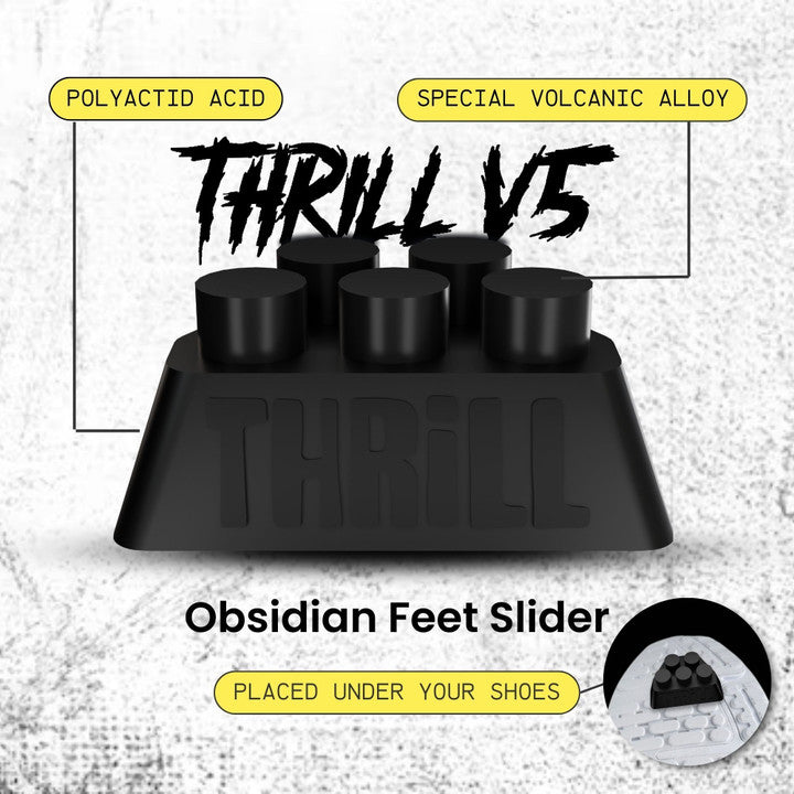 2 pics Turbo Thrill V5 Obsidian Feet Slider
