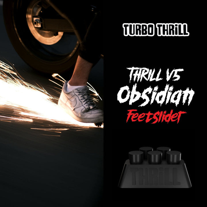 2 pics Turbo Thrill V5 Obsidian Feet Slider